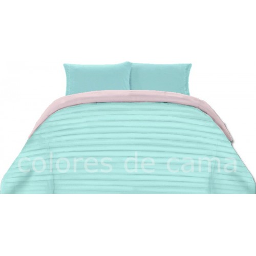 Colcha Copriletto Personalizada Bicolor