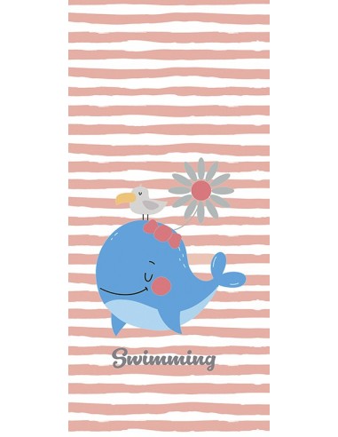 Saco nórdico Cremallera "Algodón" Whale