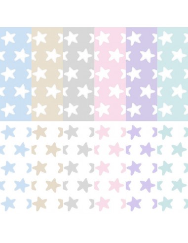 Sábana Bajera Con Cremallera para Saco Nórdico "Algodón" Estrellas