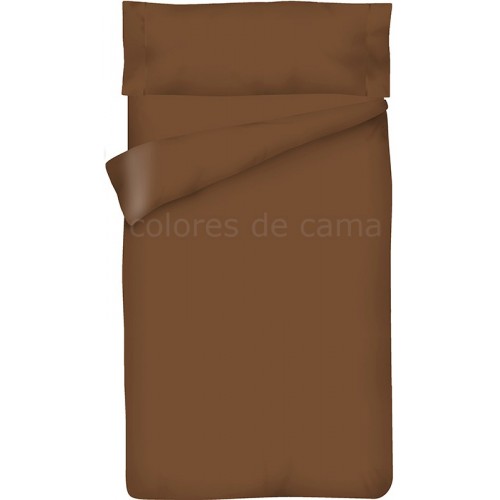 Funda nórdica Lisa MARRON CHOCOLATE - 3 Piezas