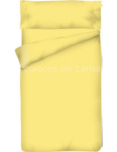 Funda nórdica Lisa AMARILLO PAJA - 2 Piezas Funda nórdica Lisa AMARILLO PAJA - 2 Piezas