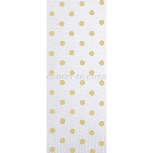 Funda nórdica "Algodón y Pique"  Topos Arena - 2 Piezas 2