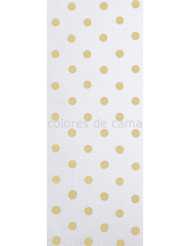 Funda nórdica "Algodón y Pique"  Topos Arena - 2 Piezas