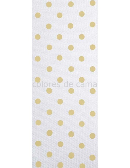 Funda nórdica "Algodón y Pique"  Topos Arena - 2 Piezas