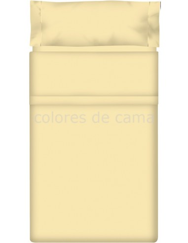 Juego de sábanas Lisas BEIGE - 3 Piezas