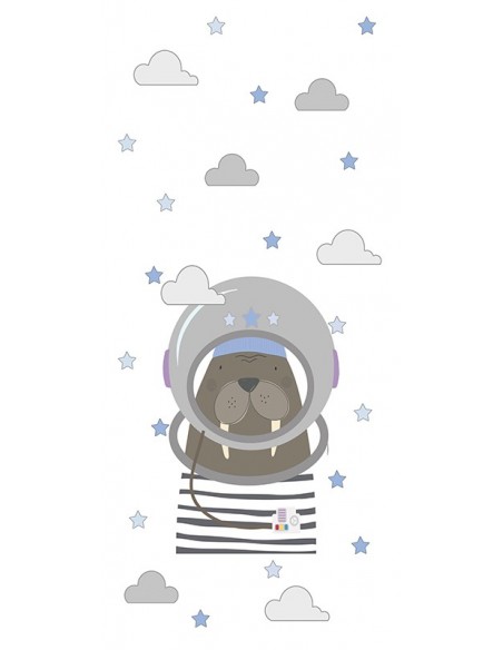 Saco nórdico Cremallera "Algodón" Neil