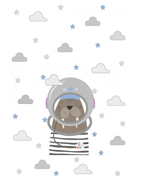 Funda nórdica Reversible "Algodón" Neil - 3 Piezas