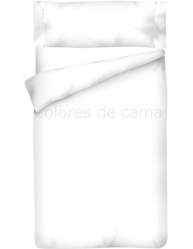 Funda nórdica Blanco 100 "Algodón" - 3 Piezas