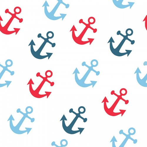 Juego de sábanas "Algodón" Anclas - 3 Piezas 2