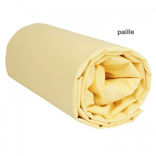 Funda de Almohada lisa "Amarillo Paja"