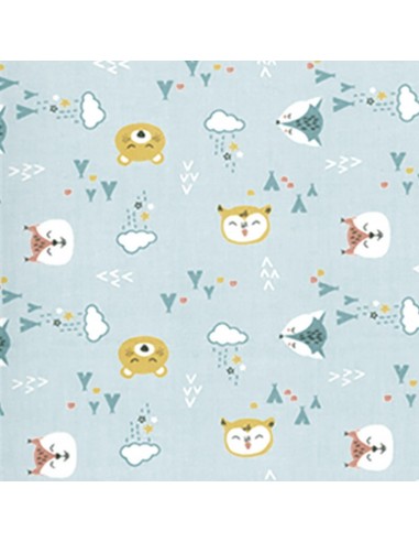 Juego de sábanas "PINOTES" - 2 Piezas - cama 70 x 160 cm