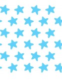 Saco nórdico Cremallera "Algodón" Estrellas Azul - Fondo Blanco