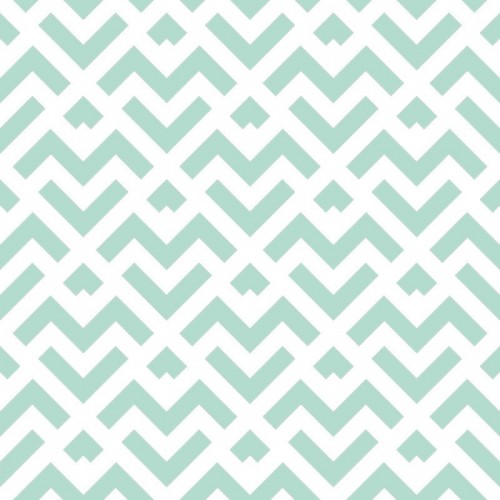 Saco nórdico Cremallera "Algodón" Mint Geometric 2