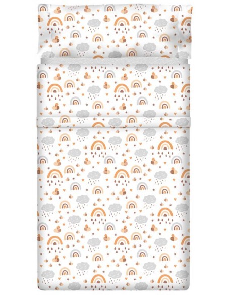 Juego de sábanas "Algodón" Bees - 3 Piezas