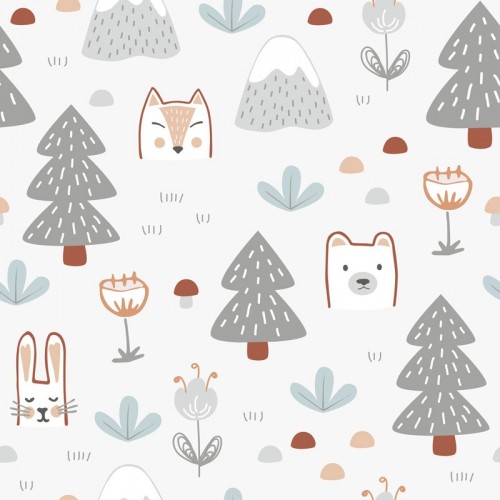 Juego de sábanas "Algodón" Field - 2 Piezas 2