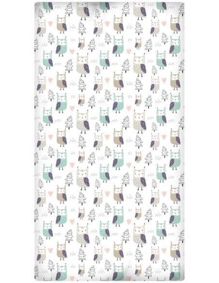 Sábana Bajera Estampada "Algodón" Merlín