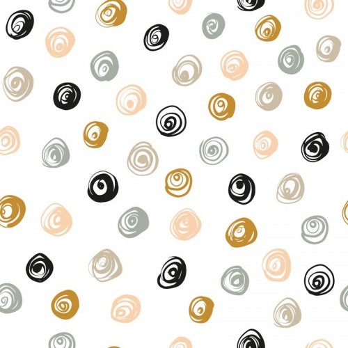 Juego de sábanas "Algodón" Nilo Black - 2 Piezas 2