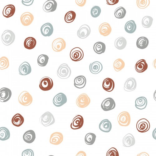 Juego de sábanas "Algodón" Nilo Garnet - 2 Piezas 2