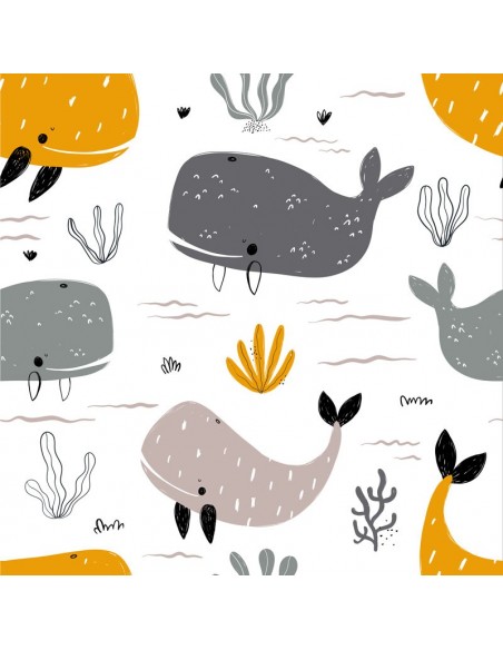 Juego de sábanas "Algodón" Ocean - 3 Piezas