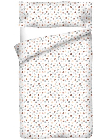 Funda nórdica "Algodón" Nilo Garnet - 3 Piezas