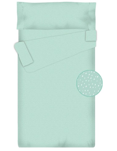 Saco nórdico Cremallera "Algodón" Mint Manhattan