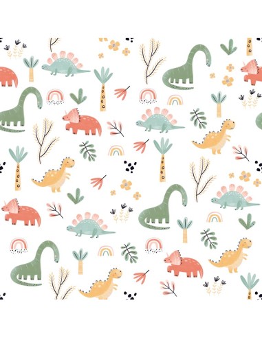 Funda nórdica "Algodón" Jurassic - 2...