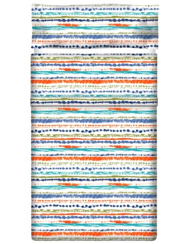 Juego de sábanas "Watercolor Blue" - 2 Piezas