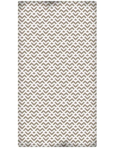 Sábana Bajera Estampada "Algodón" Land Geometric