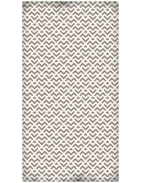 Sábana Bajera Estampada "Algodón" Land Geometric