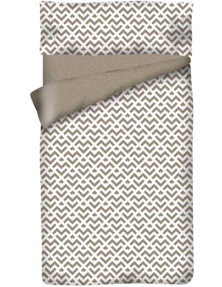 Funda nórdica "Algodón" Land Geometric - 2 Piezas