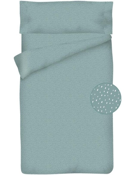 Funda nórdica "Algodón" Greenish Manhattan - 2 Piezas