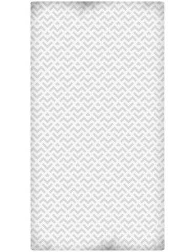 Sábana Bajera Estampada "Algodón" Stone Geometric