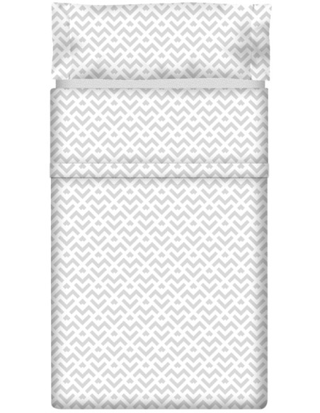 Juego de sábanas "Algodón" Stone Geometric - 2 Piezas