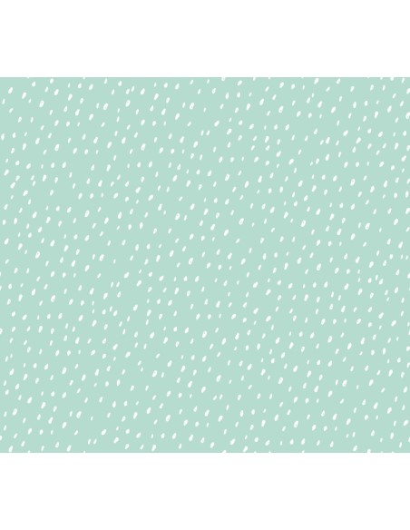 Funda nórdica "Algodón" Mint Geometric - 3 Piezas