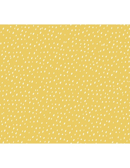 Juego de sábanas "Algodón" Dark Yellow Waves - 3 Piezas