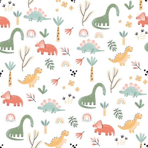 Funda nórdica "Algodón" Jurassic - 3 Piezas - 80 x 160 cm 2