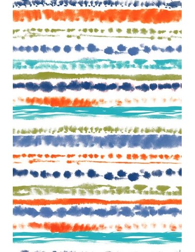 Saco nórdico Cremallera "Watercolor Blue"