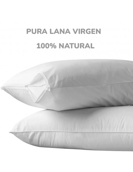 Almohada Natural Lana Virgen