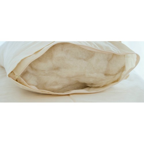 Almohada Infantil Natural Lana Virgen 2