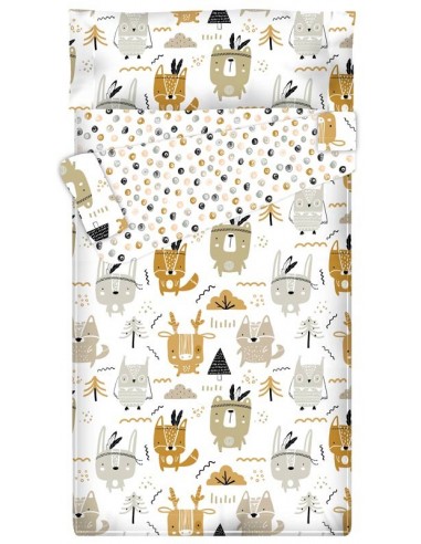 Saco nórdico Cremallera "Algodón" Sioux