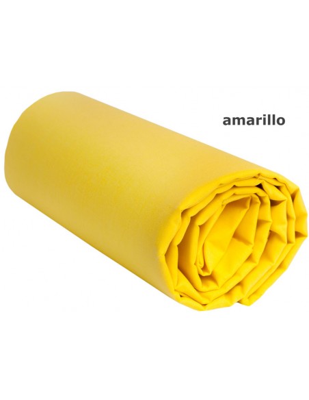 Saco nórdico Cremallera Liso 100 Algodón - AMARILLO