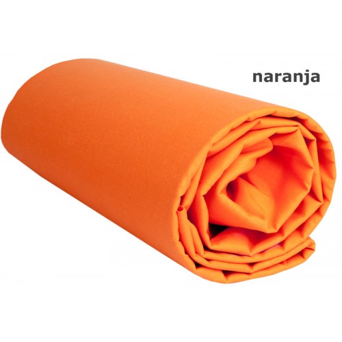 Saco nórdico Cremallera Liso 100 Algodón - NARANJA 2