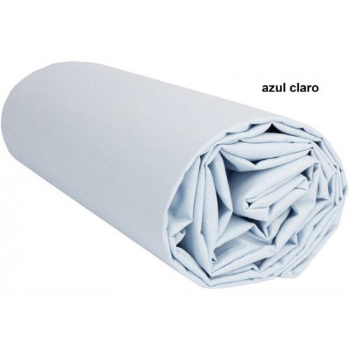 Saco nórdico Cremallera Liso 100 Algodón - AZUL CLARO 2