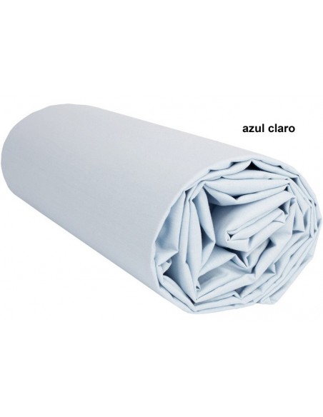 Saco nórdico Cremallera Liso 100 Algodón - AZUL CLARO