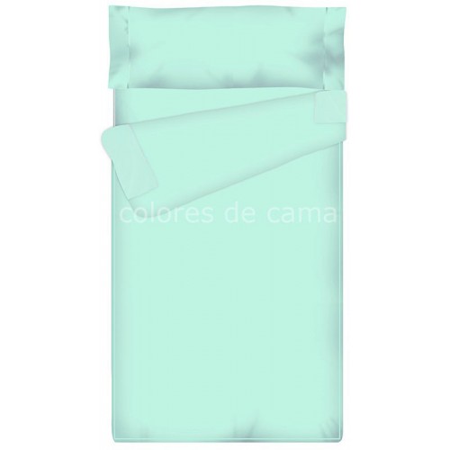 Saco nórdico Cremallera Liso 100 Algodón - MINT