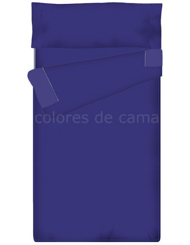 Saco nórdico Cremallera Liso 100 Algodón - AZUL OSCURO Saco nórdico Cremallera Liso 100 Algodón - AZUL OSCURO