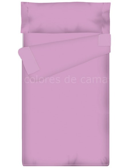 Saco nórdico Cremallera Liso 100 Algodón - MALVA Saco nórdico Cremallera Liso 100 Algodón - MALVA