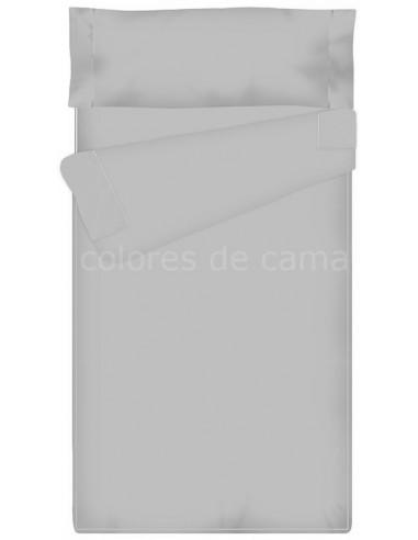Saco nórdico Cremallera Liso 100 Algodón - GRIS CLARO Saco nórdico Cremallera Liso 100 Algodón - GRIS CLARO