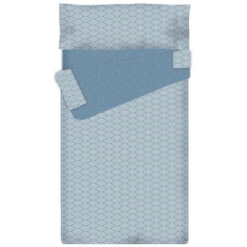 Summer Sack - Sábana con Cremallera "Algodón" Steel Blue Waves