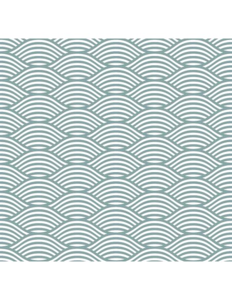 Summer Sack - Sábana con Cremallera "Algodón" Greenish Waves